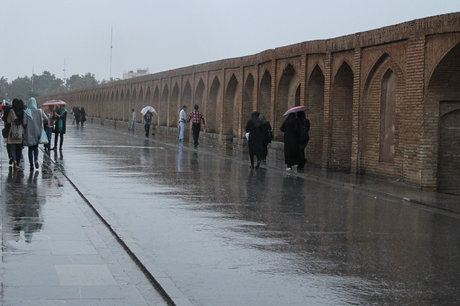 میانگین بارش‌های اصفهان صفر بوده است